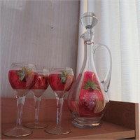 Wine Decanter & Glasses