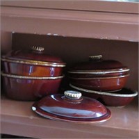 Hull Bake Ware (some chipped)