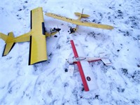 (3) RC Airplanes