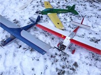 (3) RC Airplanes