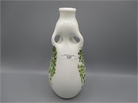 Barber Fetty '75 Sample 10" 3 handled vase.