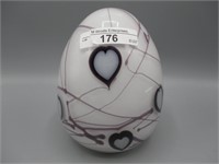 Fetty dbl Hanging Heart 5.5" egg