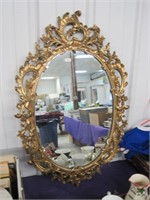 Syroco gold mirror 29" tall