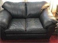 LEATHER TYPE 60” LOVE SEAT
