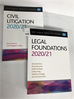 2 PCS LEGAL FOUNDATIONS 2020/2021 LEGAL
