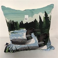 TAYLOR & CO THROW PILLOW SIZE 18" X 18"