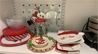 Christmas Dishes and Party trays