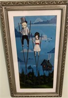 Framed artwork