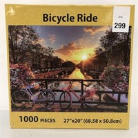 1000PCS PUZZLEMATE BICYCLE RIDE SIZE 27" X 20"