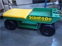 Scoot-n-do gardening cart