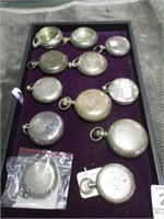 SILVER CASE POCKET WATCHES