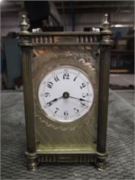 SILVER COLOR CARRIAGE CLOCK