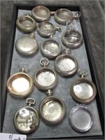 NICKEL POCKETWATCH CASES