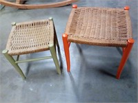 Wicker stools