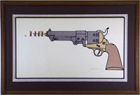 JOHN DELULIO "NAVY COLT" AP SILKSCREEN, 1970