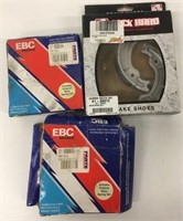 3 New Pairs Brake Shoes