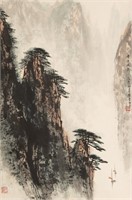 Chinese Landscape Painting by Zhang Dengtang