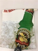 5 Vintage Beer Posters in Mint, New Condition