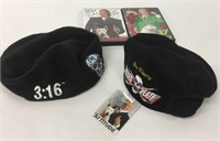 Don Cherry Signed DVDs & 2 Hats
