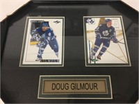 Framed Doug Gilmour Cards