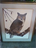 Owl picture 34" X28"