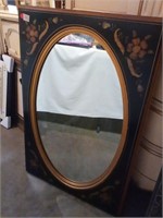 Ethan Allen Framed oval mirror 36" x24"