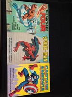 Lot of three 1980's MARVEL Large Comics/Books