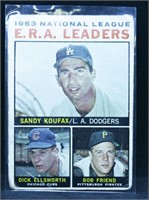1964 Topps #1 N.L Era Leaders Baseball Card