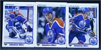 3 - 1991 UD Edmonton Oilers Hockey Cards