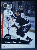 1991 NHL Pro Set #101 Wayne Gretzky Card