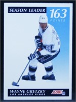 1991 Score #406 Wayne Gretzky Points Leader