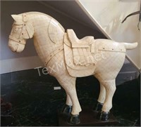Bone Horse Statue