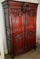Ornate Wardrobe Cabinet