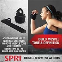 SPRI Wrist Weights Thumblock Arm Weights Set