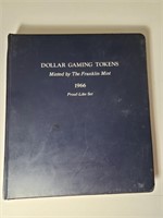 1966 Franklin Mint Gaming Tokens Proof Set