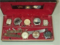 8 Watches in various condition,