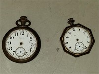 Two Old ELGIN Pocket watches