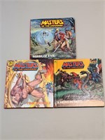Lot of 3 1984 Masters of The Universe Books