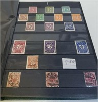 STAMP BOOK WITH 276 GERMAN MIXED STAMPS