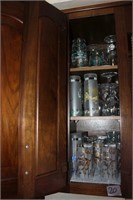 CONTENTS OF SMALL CABINET