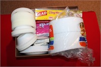 BOX OF PAPER PRODUCTS