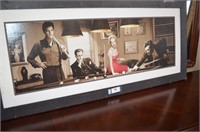 Elvis, Marilyn, Bogart, & Dean Print