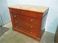 NEWPORT 4 DR MARBLE TOP CHEST 20x41x33