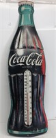 LARGE Coca-Cola thermometer, 29 1/2"
