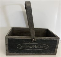 Wooden Crate "Smith & Hawken"