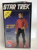 Star Trek Mr. Scott 12 inch tall vinyl figure