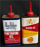 Shell Handy Oil And Blue Ribbon Oil