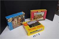 Three Vintage Picture Puzzles