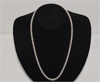 Pearl Necklace w/ 14K Clasp