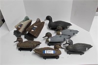 Eight Various Duck Decoys
